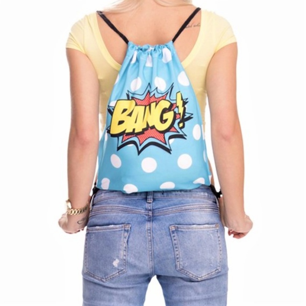 Drawstring Bag NWOT! - Picture 2 of 3